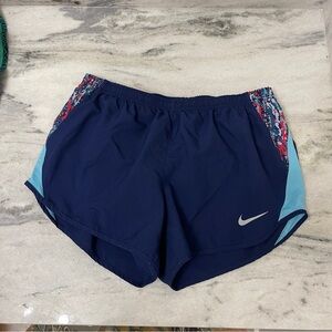 Nike Women's Navy Blue Running Shorts M
